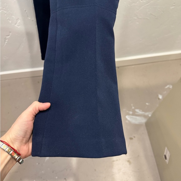 Vintage fera  Skiwear Navy Bibs Stirrup Pants Suit 14L - Picture 7 of 8